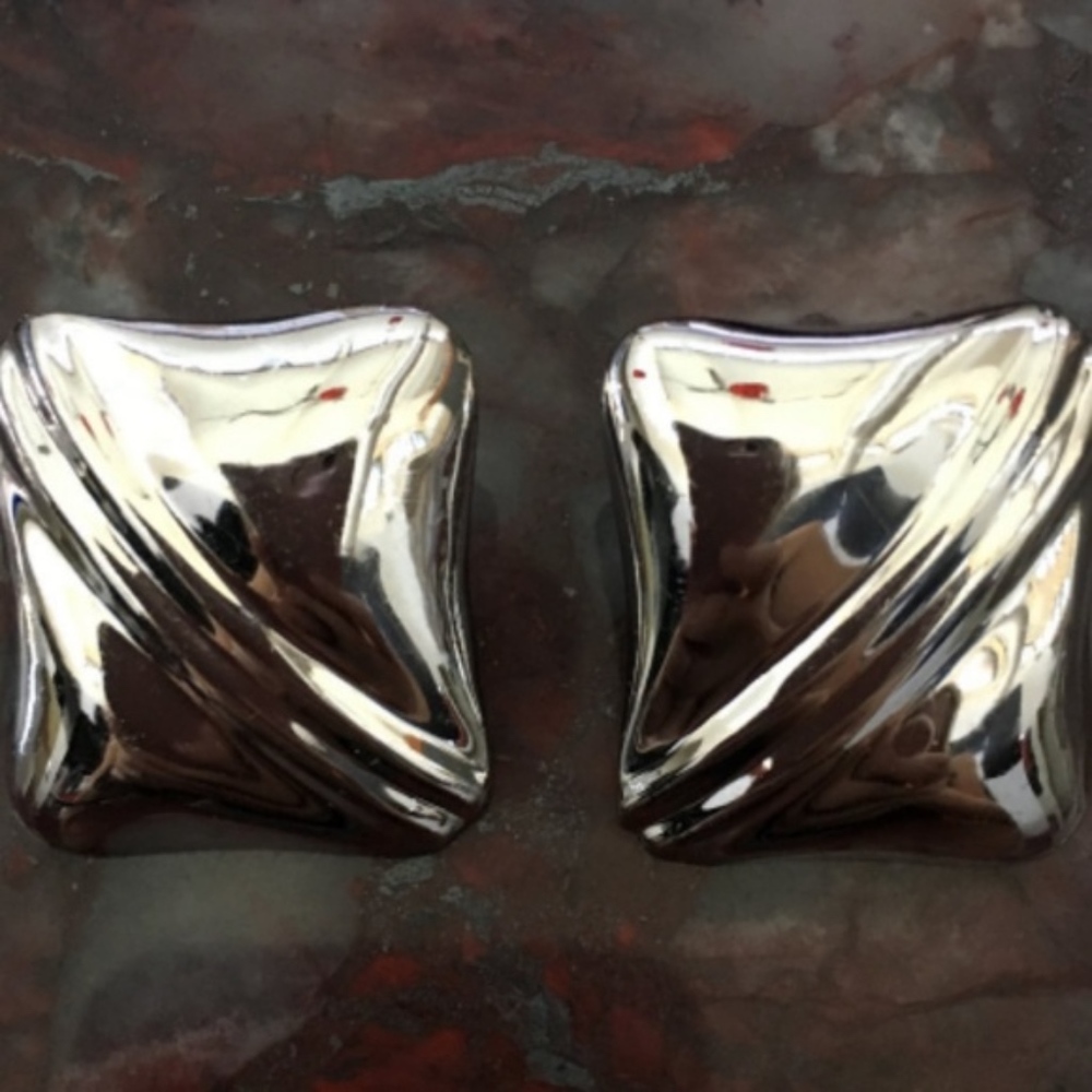 VINTAGE SS Square Earrings